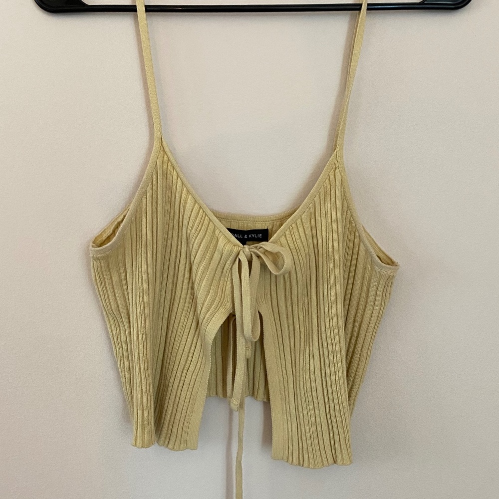 Kendall & Kylie (M) Yellow Tank Top
